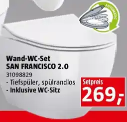 Bauhaus Wand-wc-set san francisco 2.0 Angebot