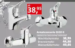 Bauhaus Armaturenserie egeo ii Angebot