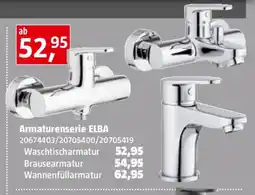 Bauhaus Armaturenserie elba Angebot