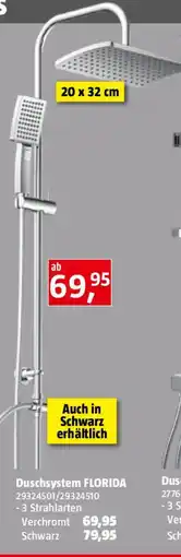 Bauhaus Duschsystem florida Angebot