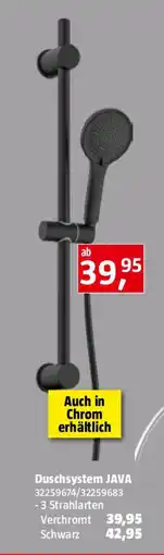 Bauhaus Duschsystem java Angebot