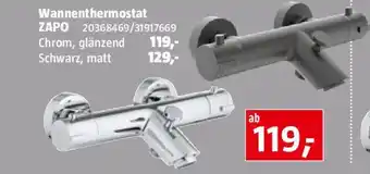 Bauhaus Wannenthermostat zapo Angebot