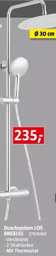 Bauhaus Duschsystem angeles Angebot