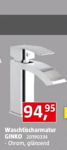 Bauhaus Waschtischarmatur ginko Angebot