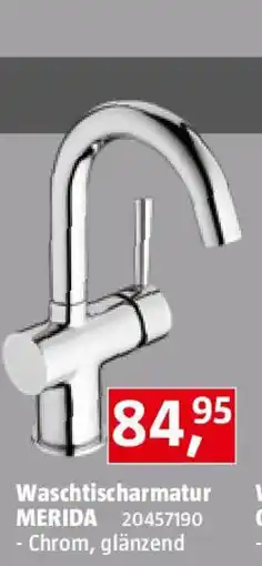 Bauhaus Waschtischarmatur merida Angebot