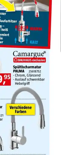 Bauhaus Camargue Spültischarmatur Flexo Angebot