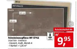 Bauhaus Feinsteinzeugfliese my style Angebot