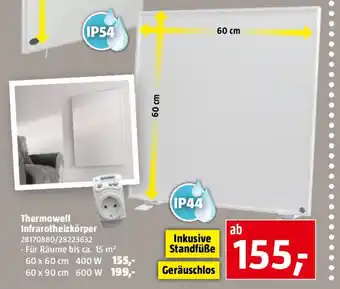 Bauhaus Thermowell infrarotheizkörper Angebot