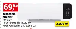 Bauhaus Wandheiz- strahler Angebot