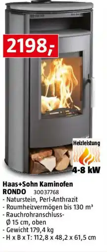 Bauhaus Haas+sohn kaminofen rondo Angebot