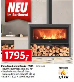 Bauhaus Panadero kaminofen allegro Angebot
