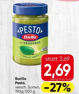 Spar Barilla Pesto Angebot