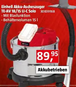 Bauhaus Einhell akku-aschesauger Angebot