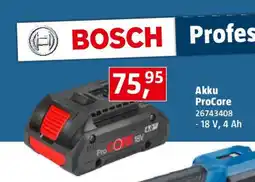 Bauhaus Akku procore Angebot