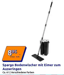 Action Spargo Bodenwischer mit Eimer zum Auswringen Angebot