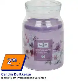 Action Candra Duftkerze Angebot