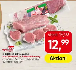 Spar S-budget schweinsfilet Angebot