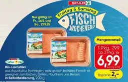 Spar Bio-Lachsfilet Angebot
