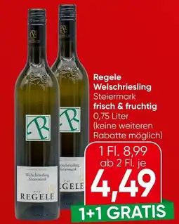 Spar Regele Welschriesling Steiermark frisch & fruchtig Angebot