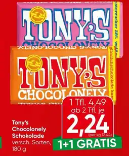 Spar Tony's Chocolonely Schokolade Angebot