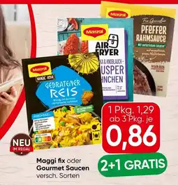 Spar Maggi fix oder Gourmet Saucen Angebot