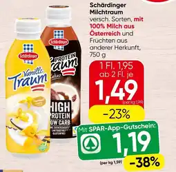 Spar Schärdinger Milchtraum Angebot