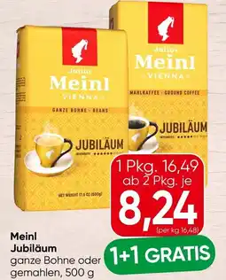 Spar Meinl Jubiläum Angebot