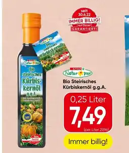Spar Bio steirisches Kürbiskernöl Angebot