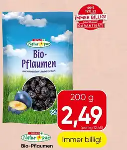 Spar Bio- Pflaumen Angebot