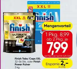 Spar Finish Tabs/Caps XXL Angebot