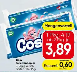 Spar Cosy Toilettenpapier Angebot
