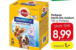 Spar Pedigree Denta Stix medium Angebot