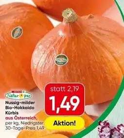 Spar Nussig-milder Bio-Hokkaido Kürbis Angebot