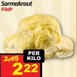 Wurstico Sarmakraut Köpfe Angebot