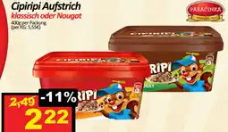 Wurstico Cipiripi Aufstrich klassisch oder Nougat Angebot