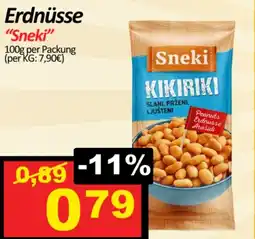 Wurstico Erdnüsse "Sneki" Angebot