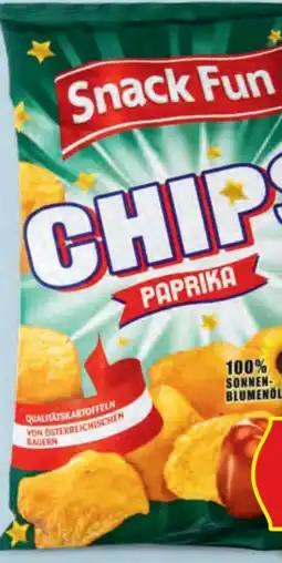 Hofer Snack Fun Chips Paprika Angebot