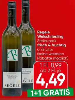 Spar Weingut Regele Welschriesling Angebot