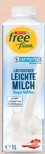 Spar SPAR free from Leichte Milch Angebot