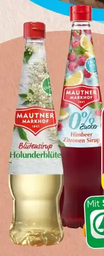 Spar Mautner Markhof Sirup Angebot