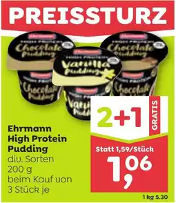 ADEG Ehrmann High Protein Pudding Angebot