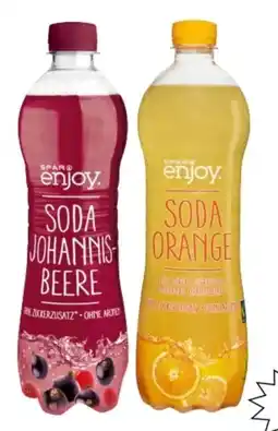 Interspar SPAR enjoy Soda Orange Angebot