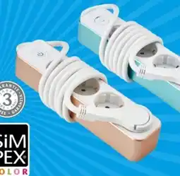 Interspar Simpex Color Tischsteckdose Angebot