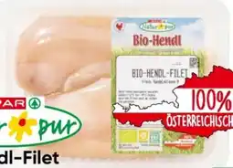 Eurospar Spar Natur pur Bio-Hendlfilet Angebot