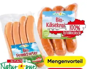 Eurospar Spar Natur pur Bio-Frankfurter Angebot