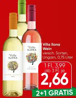 Eurospar Villa Ilona Wein Angebot