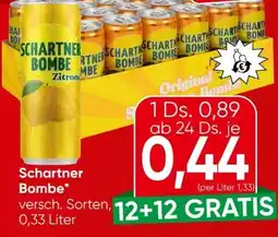 Eurospar Schartner Bombe Zitrone Angebot