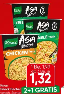 Eurospar Knorr Snack Becher Angebot