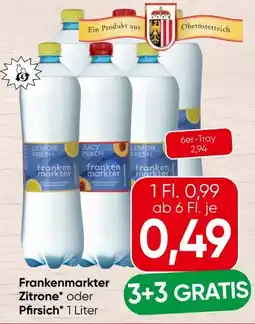 Spar Frankenmarkter Zitrone Angebot
