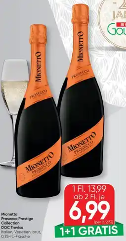 SPAR Gourmet Mionetto Prestige Collection Prosecco Angebot
